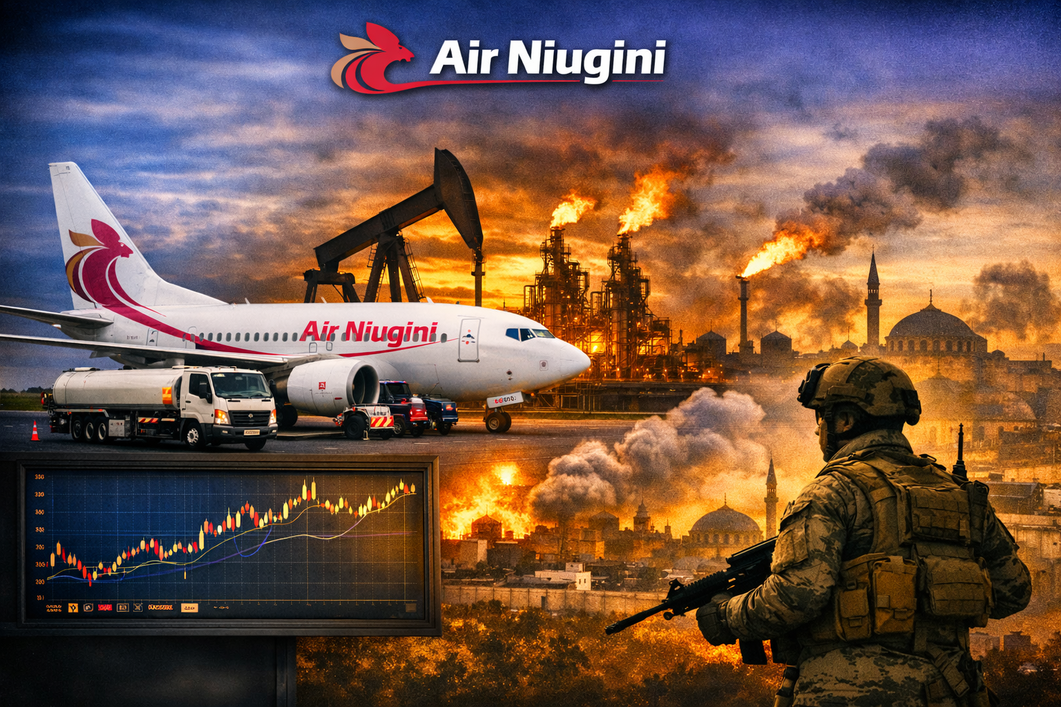 Air Niugini monitoring global fuel situation amid developments in the Middle East Air Niugini monitoring global fuel situation amid developments in the Middle East
