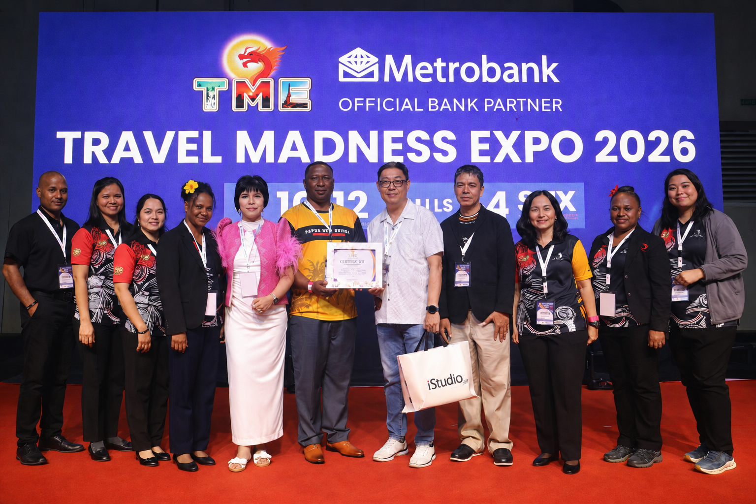 Papua New Guinea wins best booth award at the 2026 travel madness expo in Manila