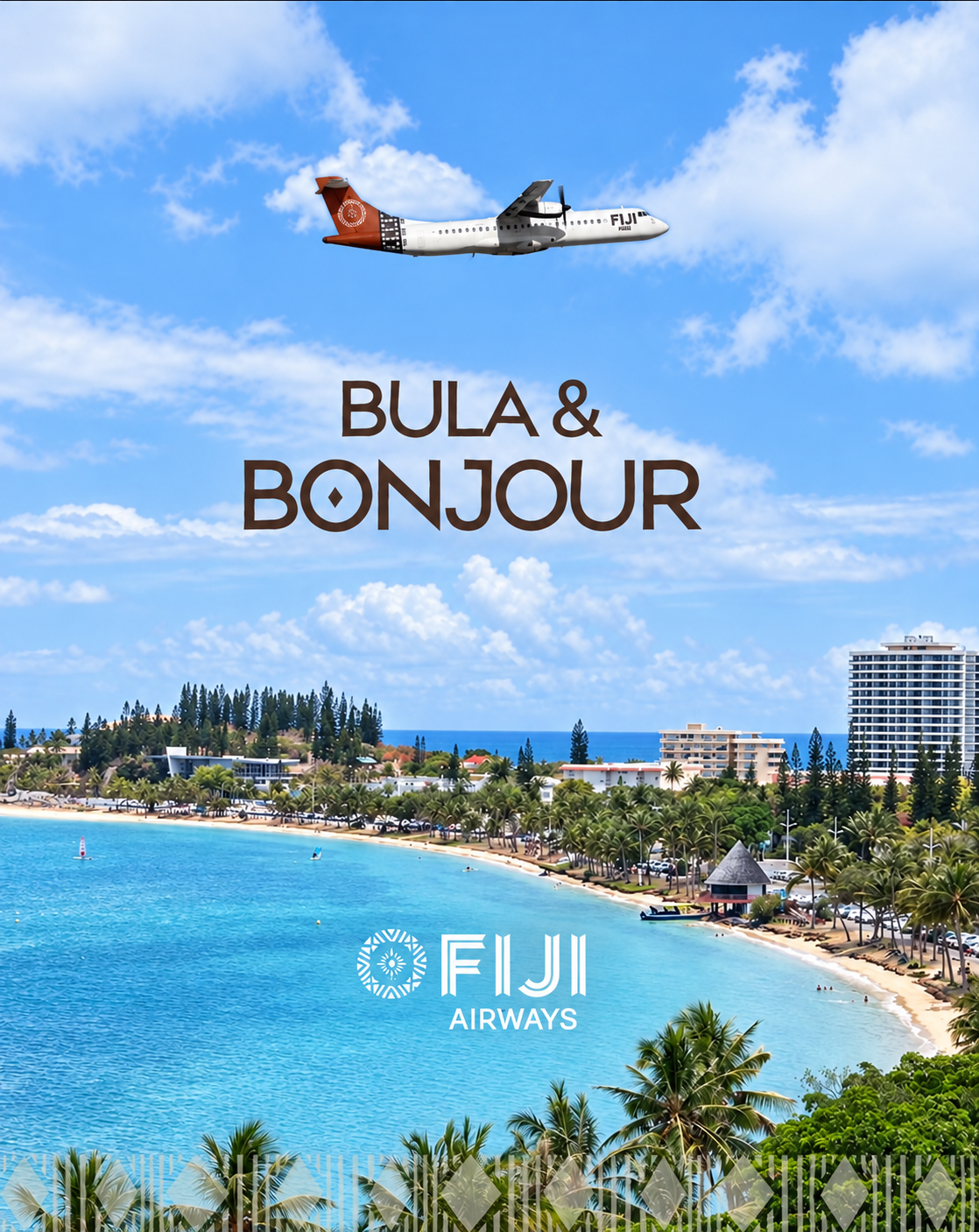 Fiji Airways returns to Noumea with direct flights out of Nadi Fiji Airways returns to Noumea with direct flights out of Nadi
