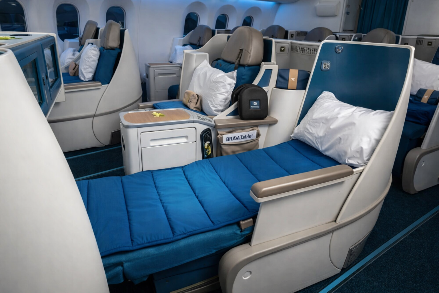 Air Tahiti Nui introduces its mattress topper to enhance the comfort of its Poerava business class