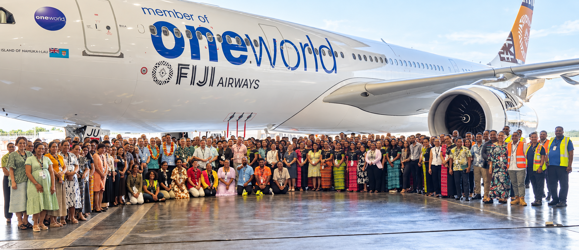 Fiji Airways welcomes oneworld colleagues from around the world as alliance hosts First-Ever Meeting in Fiji Fiji Airways welcomes oneworld colleagues from around the world as alliance hosts First-Ever Meeting in Fiji