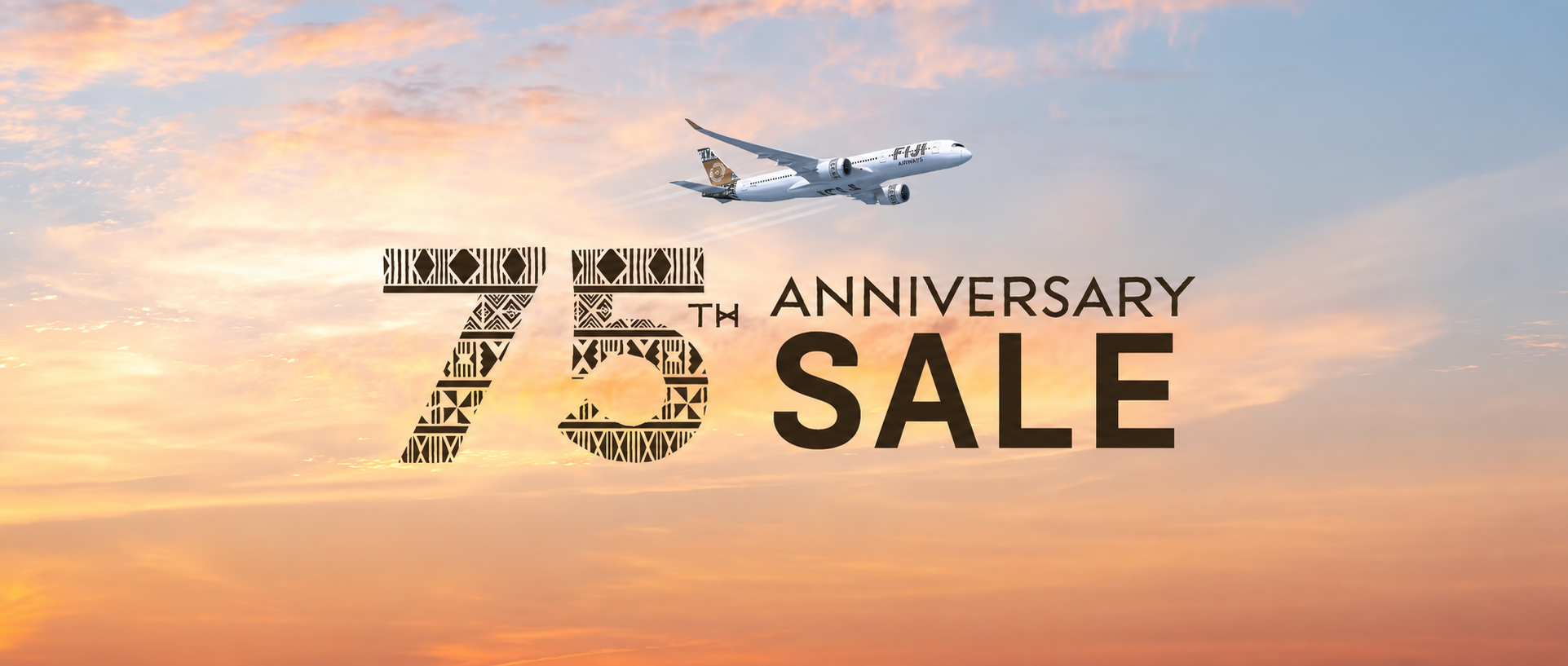 Fiji Airways celebrates 75 years of connecting Fiji to the world Fiji Airways celebrates 75 years of connecting Fiji to the world