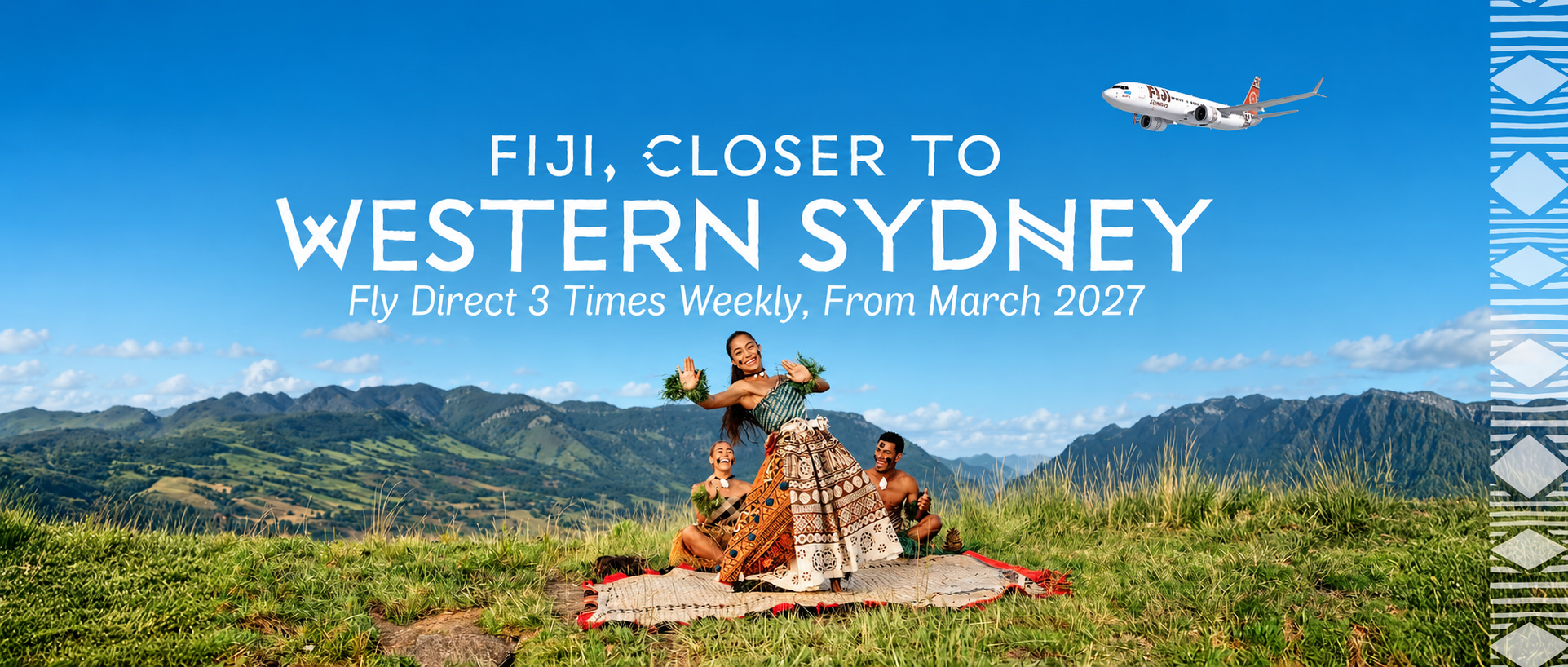 Bula WSI! Fiji Airways announces direct flights to Western Sydney International Airport Bula WSI! Fiji Airways announces direct flights to Western Sydney International Airport