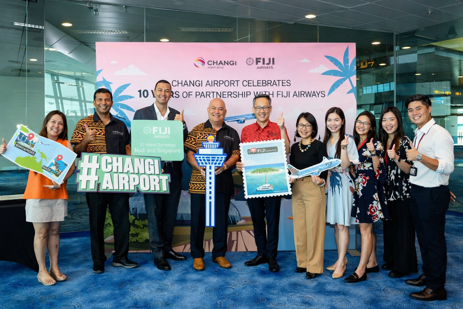 Fiji Airways recently celebrated a 10-year milestone of connecting Fiji and Singapore